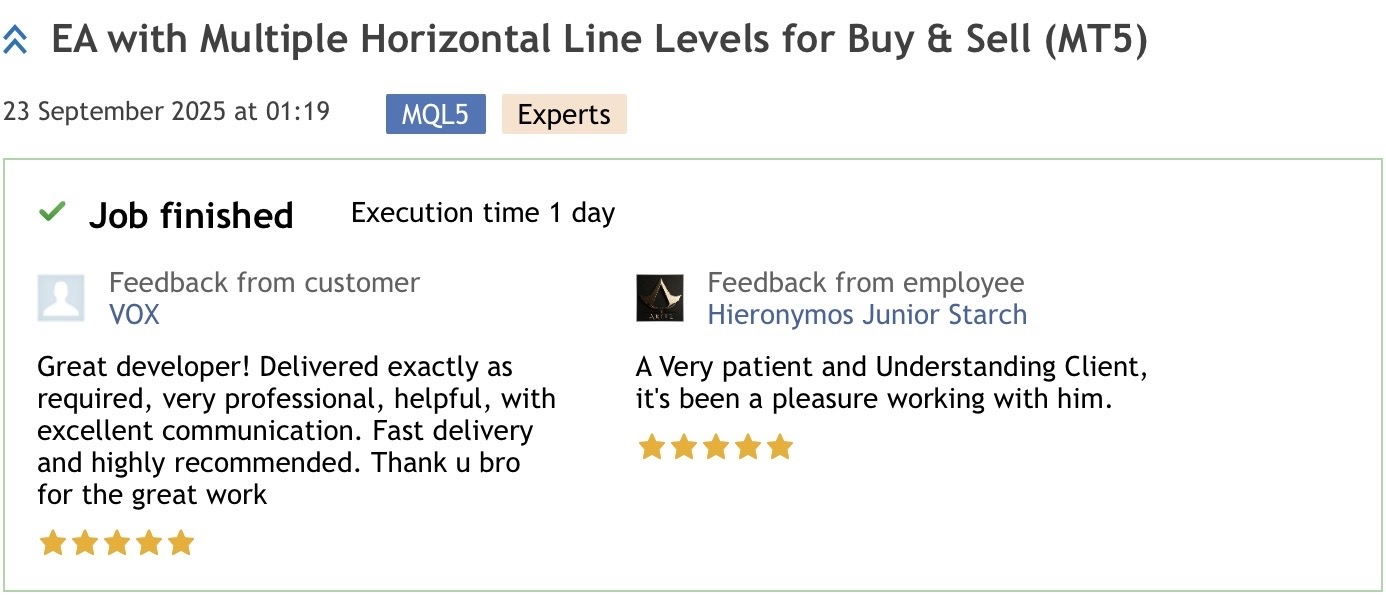 Client review