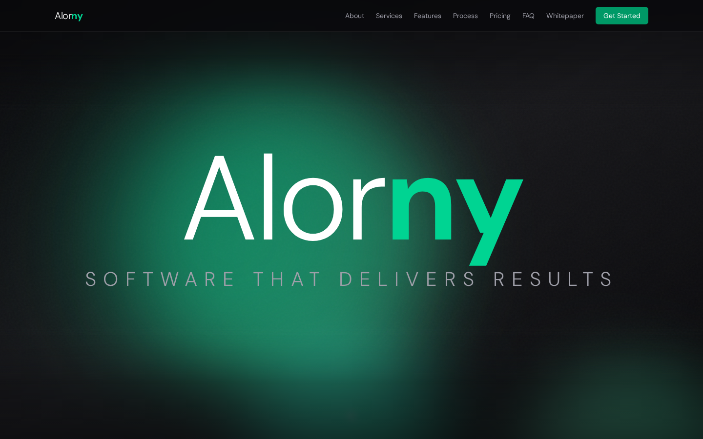 Alorny Site 1